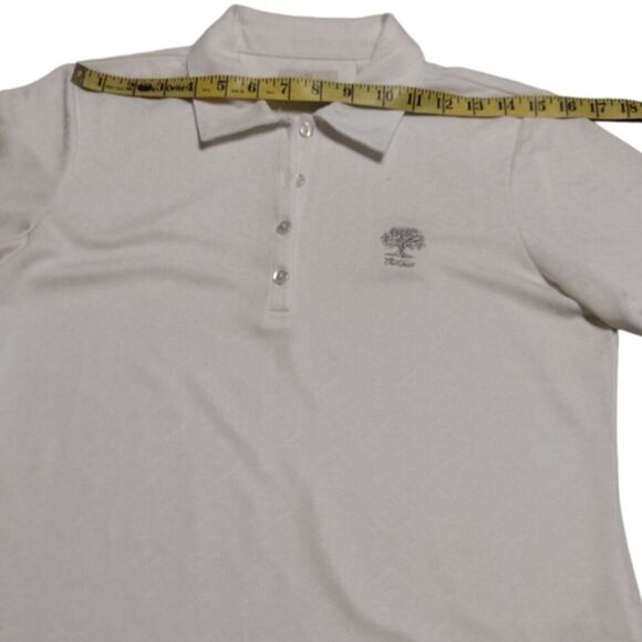 EP Pro Tour Tech Women's White Polyester Golf Polo Athletic T-Shirt Top Size M! - Picture 11 of 14